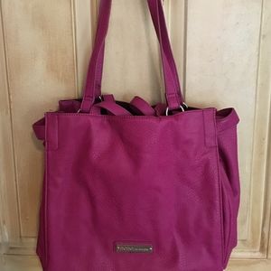 Large Magenta  BCBG Bag